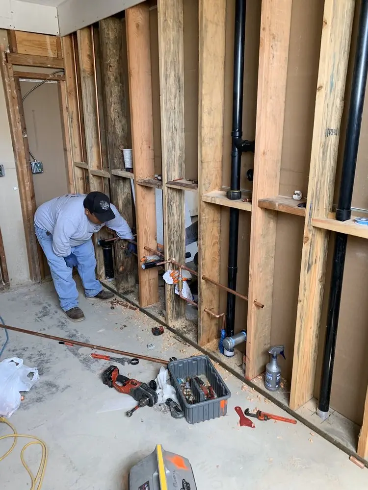 Commercial rough-in plumbing for Commercial Plumbing in Junction City